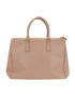 Large Double-Zip Galleria, &pound;550, Handbags, Pink, Leather, Back view